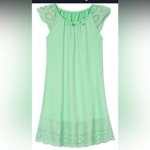 Mint Green Eyelet nightdress